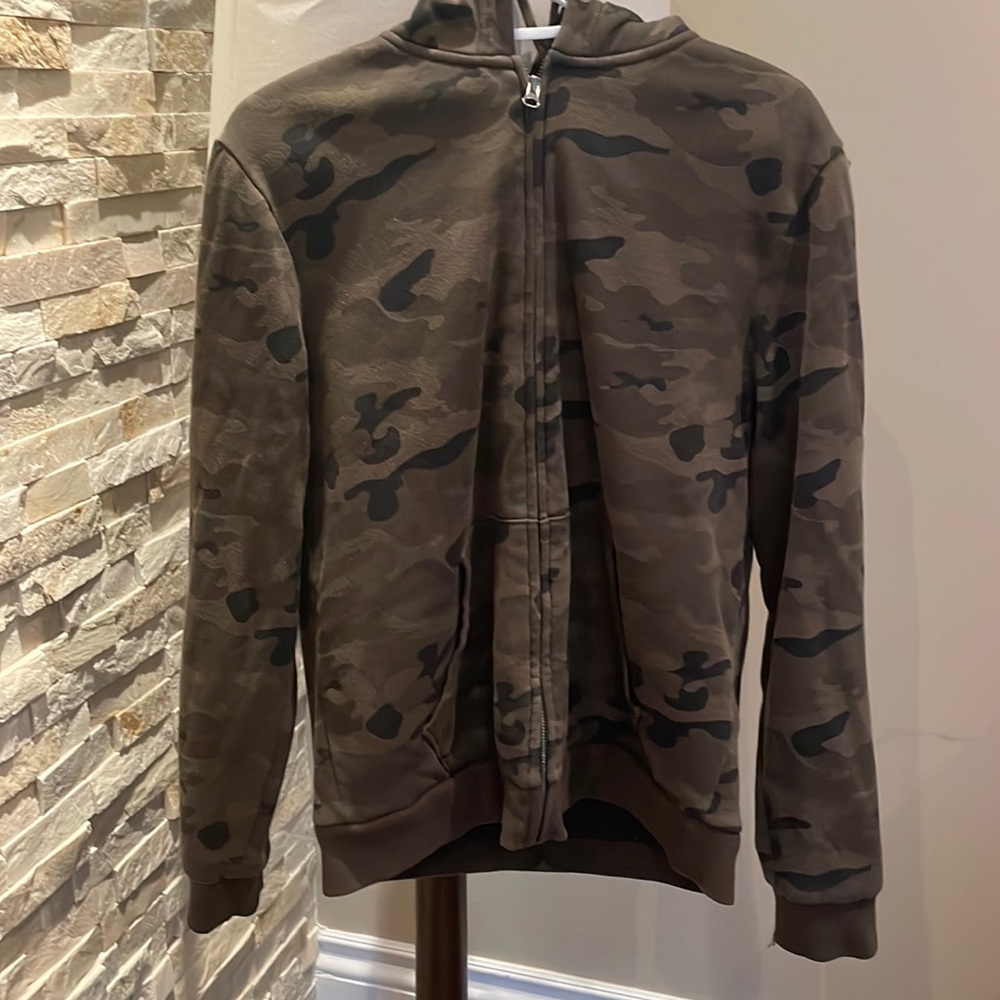 Army Print hoodie